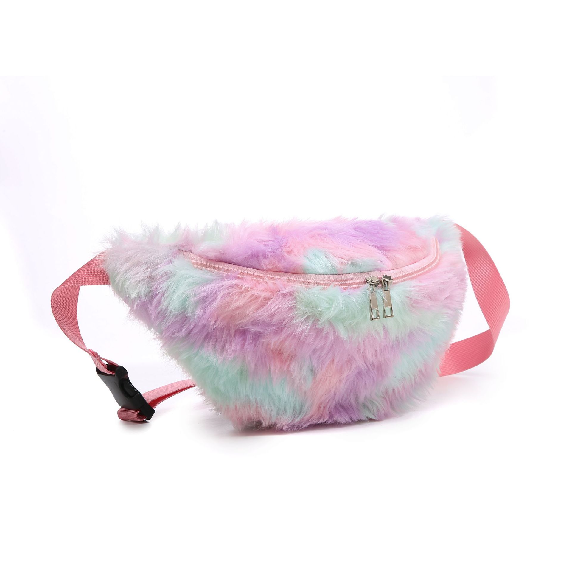 毛绒腰包