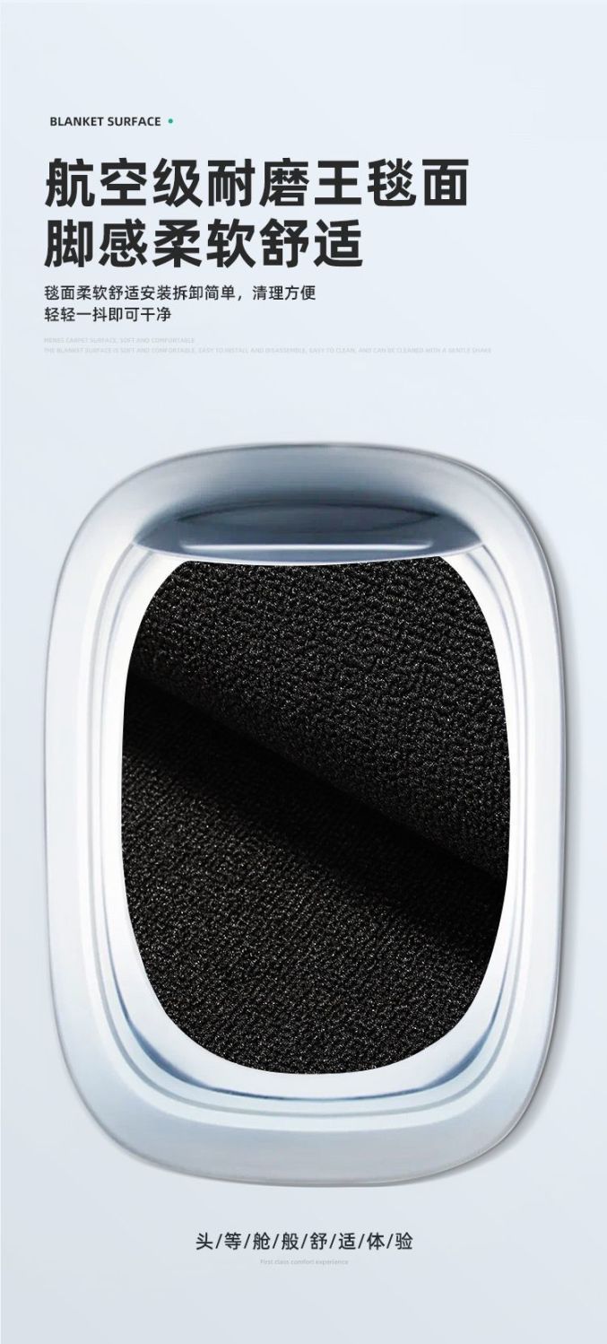 Suitable for 25 Tesla Modelyl Car Floor Mats, Tail Box Mats, Trunk Mats, Backrest Waterproof Tpe Floor Mats