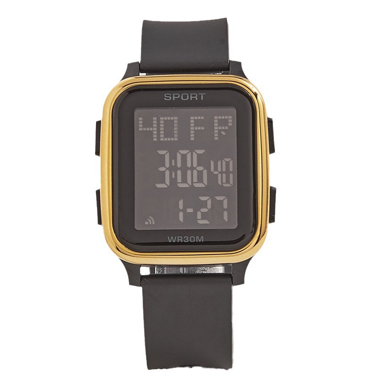 Comercio exterior Venta caliente moda multifuncional cuadrado estudiante masculino reloj electrónico deportes al aire libre Junior High School impermeable reloj Masculino