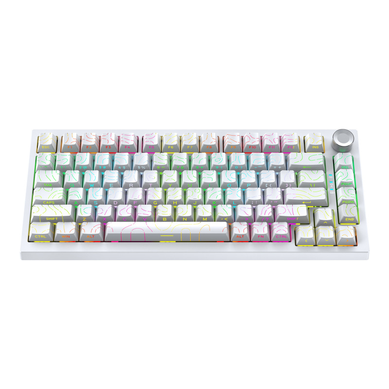 DARK K75PRO三模蓝牙机械键盘侧刻键帽无线电脑办公游戏RGB电竞|undefined