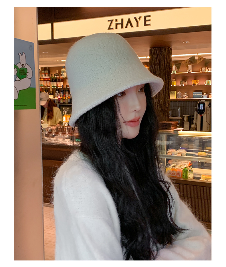 Cappello alla pescatora in lana d'agnello donna autunno inverno_voghion.com
