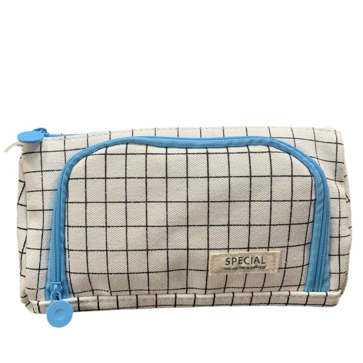 Capacious high quality universal handheld pencil case for students