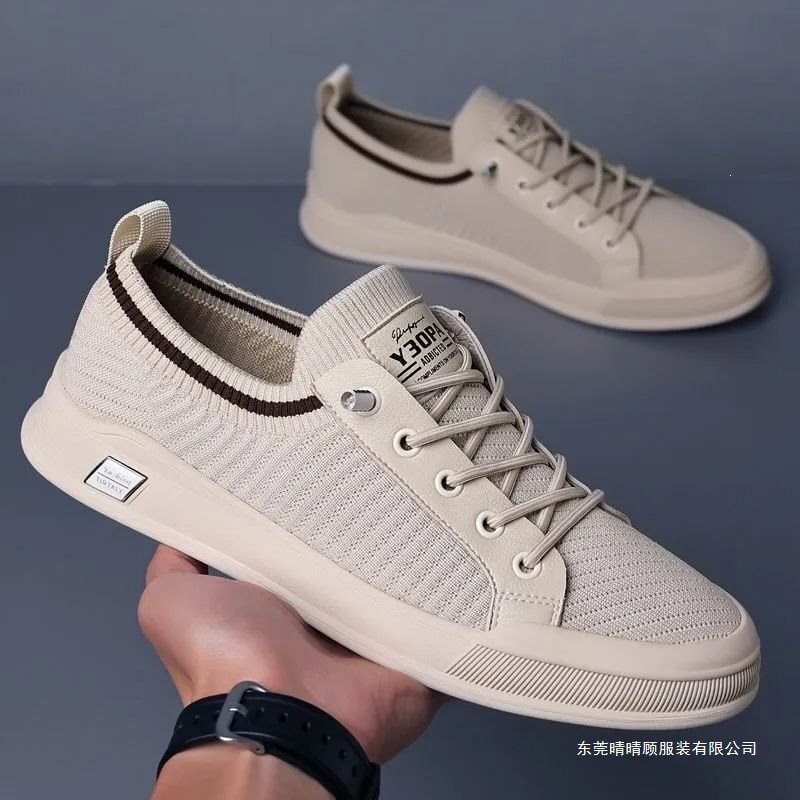 Men's Shoes 2026 New Summer Thin Breathable Mesh Summer Sports Men's Mesh Shoes Casual Running Coconut Trendy Shoes
