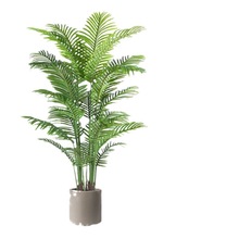 绿植假植物轻奢大型室内盆栽装饰摆件散尾葵花摆优选