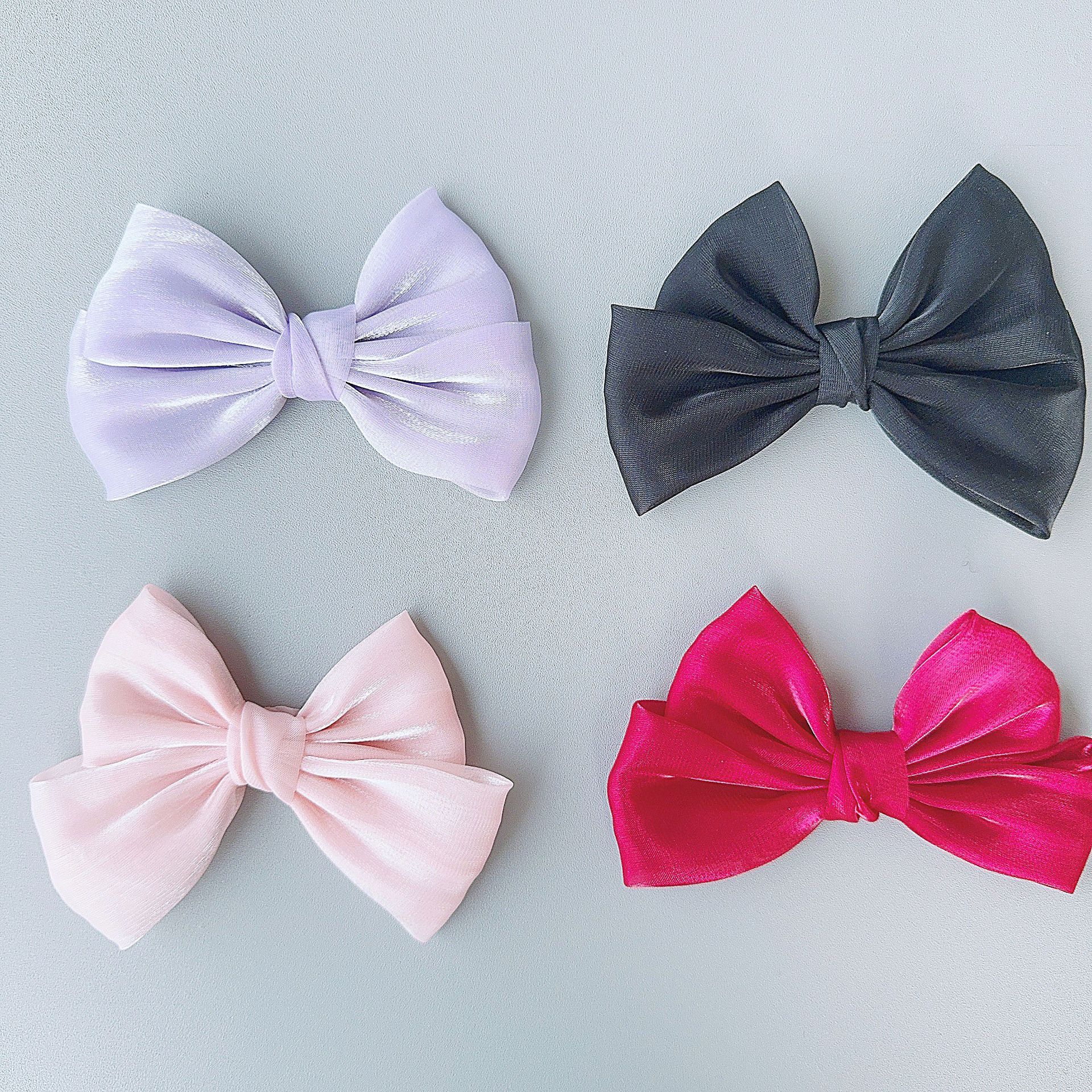 现货超仙法式蝴蝶结森系复古网红发饰头饰服饰配件批发