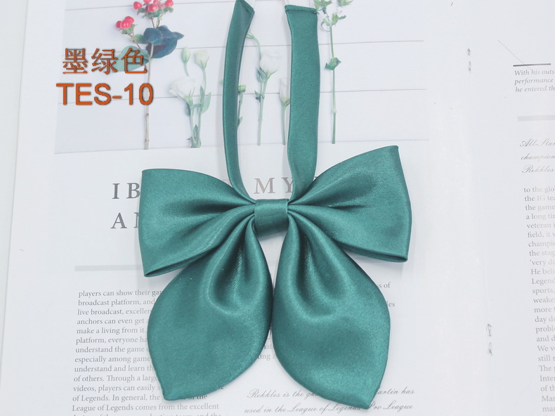 Pajarita de oreja de conejo de color sólido con lazo intermitente femenino nuevo estilo coreano estilo universitario jk uniforme pajarita accesorios de traje de marinera