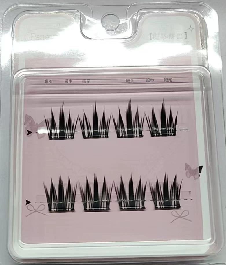 Self‑adhesive glue‑free false eyelashes, multiple decorative styles, 6–20 rows