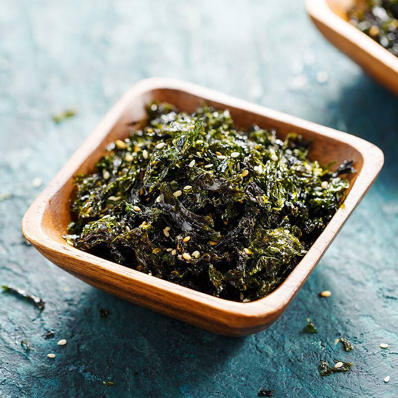 Korean Imported Gwangju Seaweed Mixed Rice Seaweed Shreds Nori Shreds Children's Snacks 70g Seaweed Flavor Olive Flavor