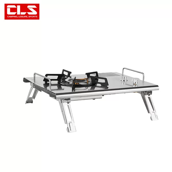 Outdoor Folding Cassette Stove Camping Tabletop Stove Cookware Portable Folding Gas Stove Camping Car Small Gas Stove