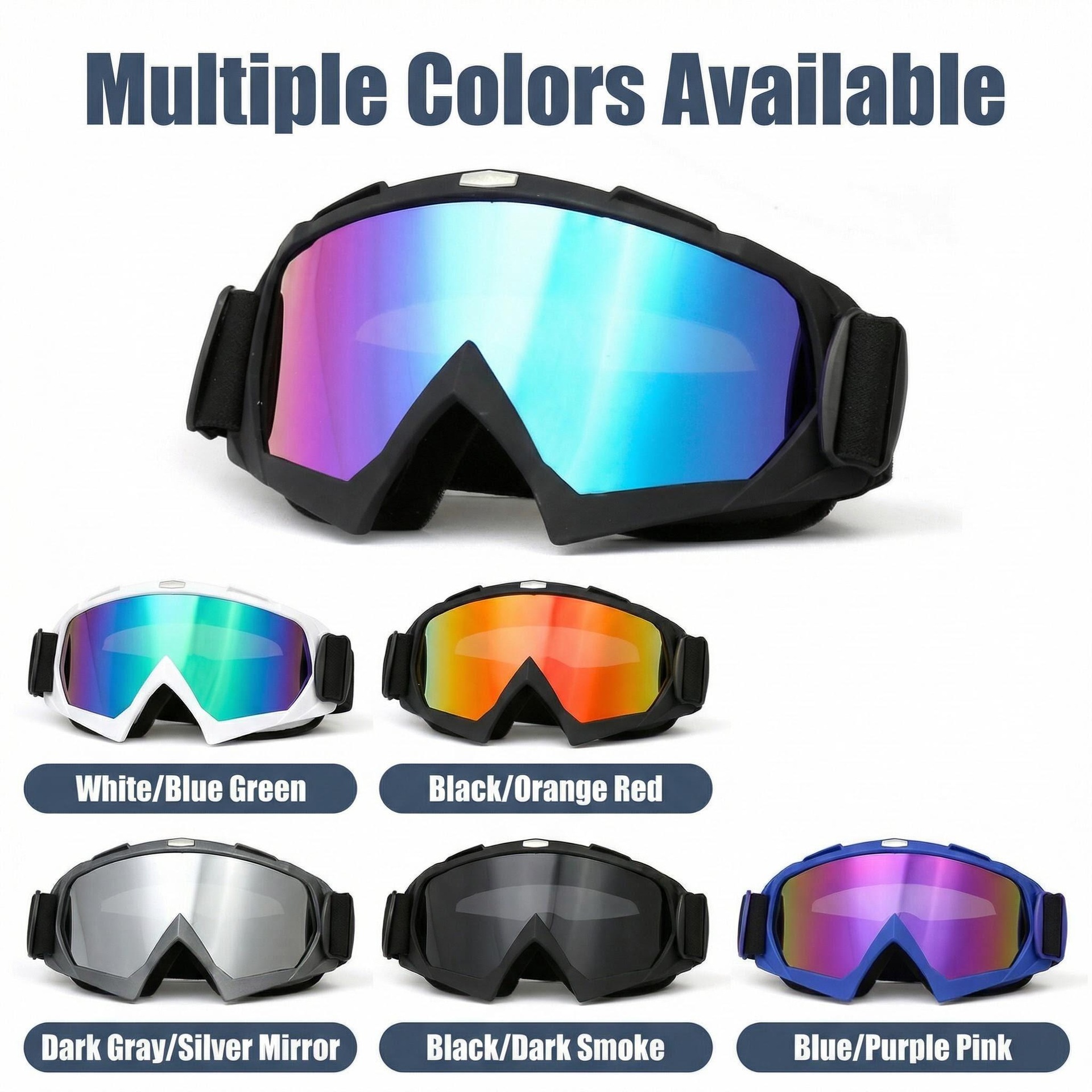 KTM motorcycle goggles, windproof and sandproof, suitable for outdoor riding, skiing, military tactical helmets, in stock.