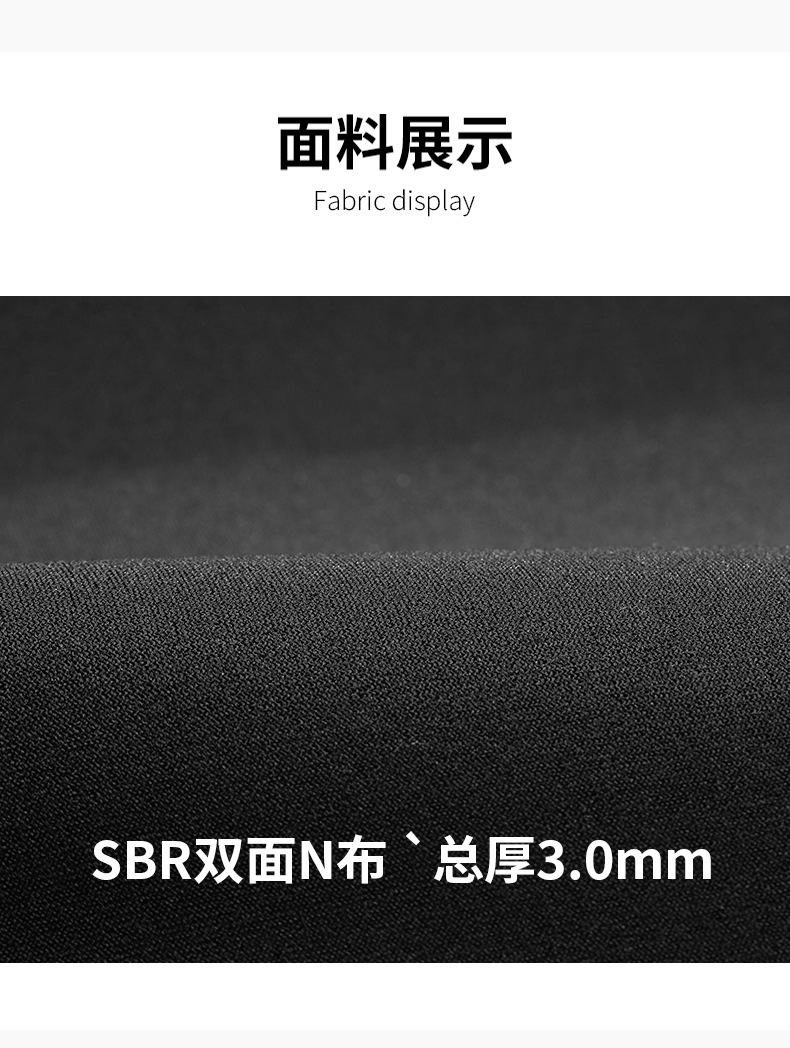 Neoprenanzug Hoodie Top Herren 3mm Neopren Neoprenanzüge Jacke, Frontreißverschluss Lange Ärmel Tauchanzug zum Schwimmen, Schnorcheln, Tauchen – Detail 38