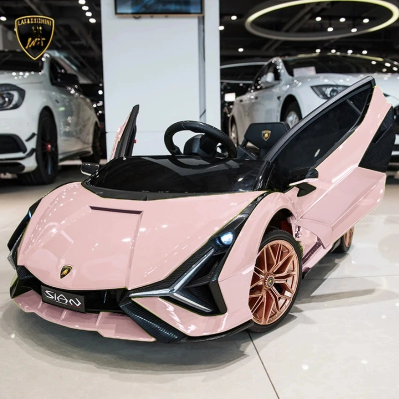 Lamborghini, электрический автомобиль, детская универсальная игрушечная машина с сиденьем, дистанционное управление