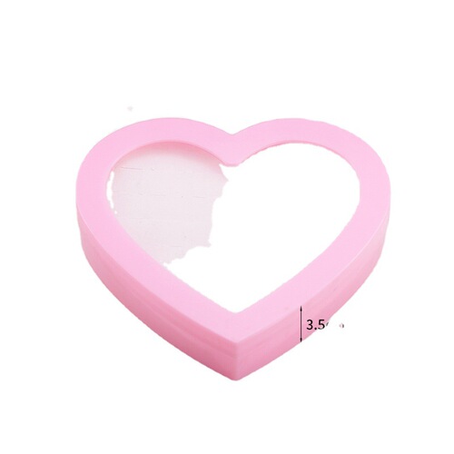 Children's jewelry love gift box makeup storage box children's accessories heart-shaped jewelry box girl's hand accessory storage box