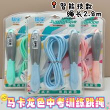 计数学生胶绳跳绳体育中考记数跳绳成人款两计数跳绳可调节不缠绕