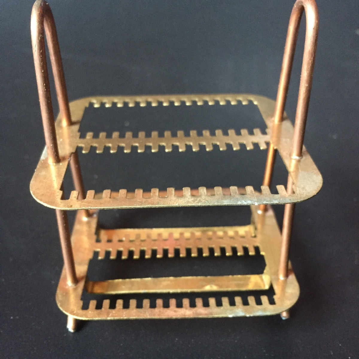 求精现货直供纯铜30片染色架装载玻片铜染色架载玻片架质量保证