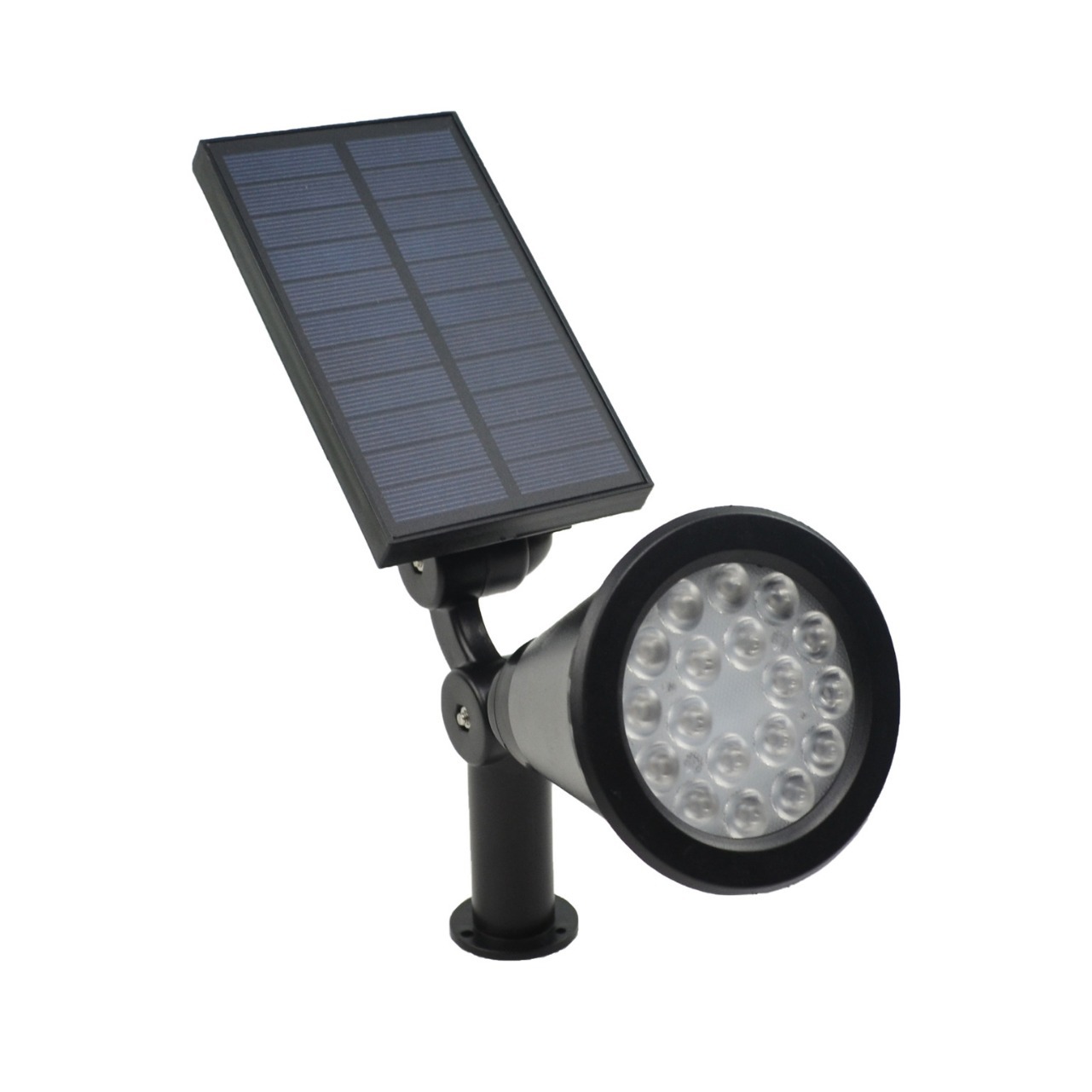 Transfronterizo lámpara de césped solar LED impermeable al aire libre jardín paisaje patio árbol lámpara hierba Spotlight plug-in de la lámpara