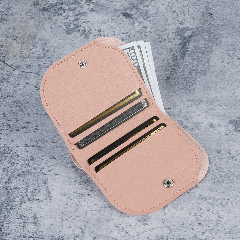 Wallet, ultra thin shoulder bag, universal card holder, Japanese and Korean, wholesale