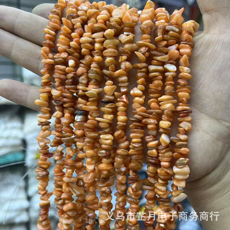 天然淡水シェル 5-8 ミリメートル不規則な砂利シェル DIY ヘアピン衣類ジュエリーアクセサリー材料卸売|undefined