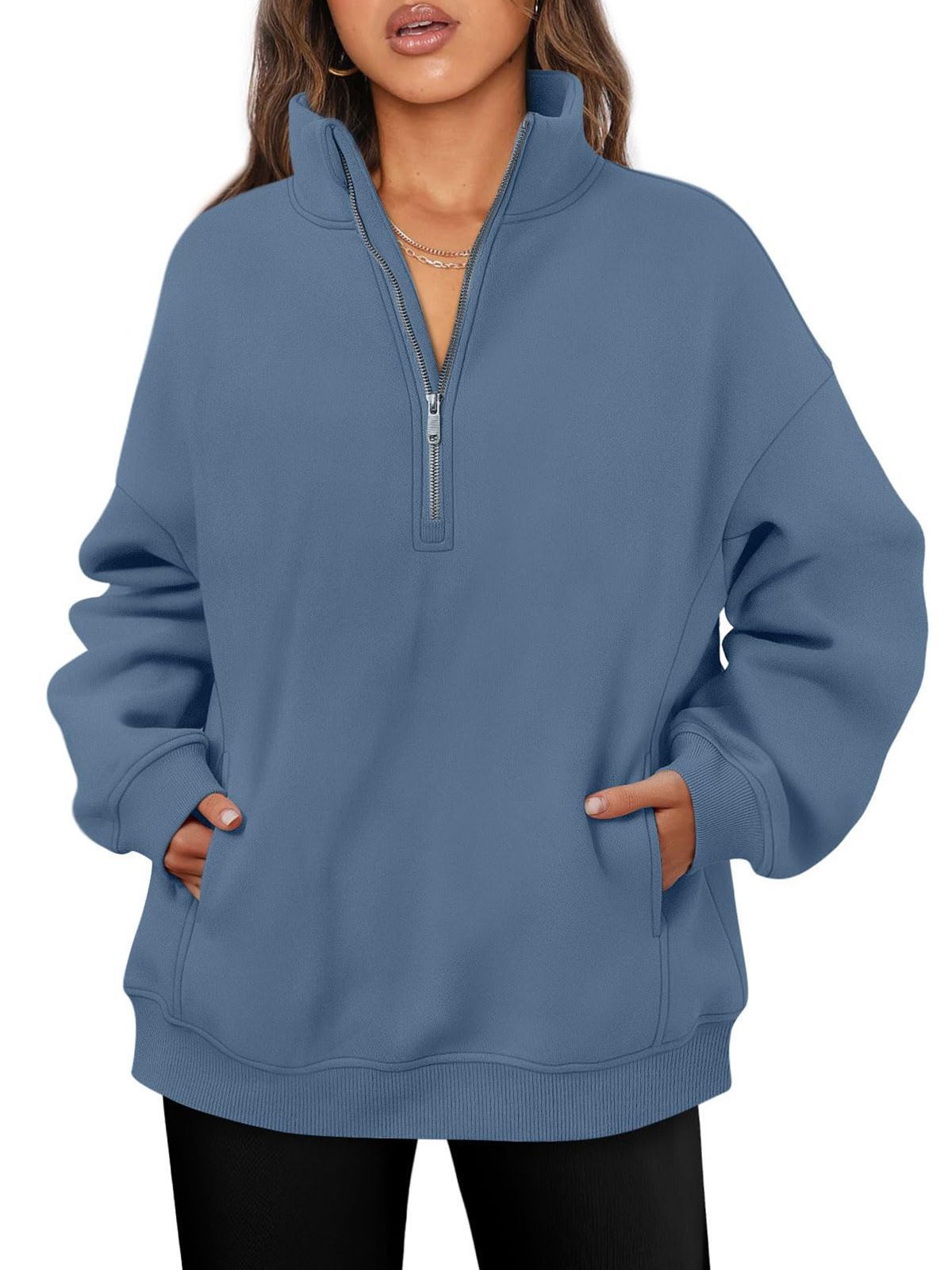 Autumn sports long-sleeve with zipper