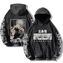 Y2k Washed Hoodies ������սˮϴ�����ذ���ñ��������