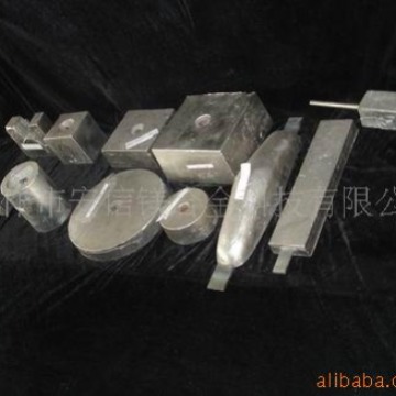 供应船用锌合金牺牲阳极、船用防腐锌块