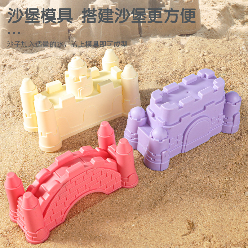 Carro de juguetes de playa para niños juguete de agua para bebés herramientas de excavación de arena reloj de arena pala barril de arena juego conjunto de arena piscina