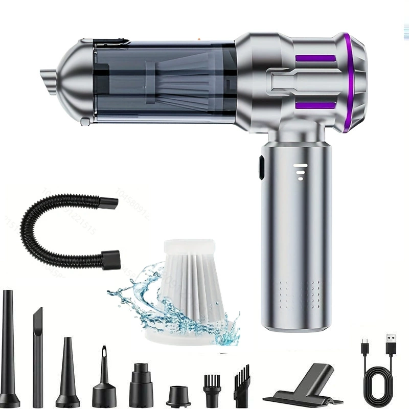 Автомобильный пылесос бесщеточный мотор ручной пылесос нагнетатель портативный пылесос четыре в одном трансграничные горячие продажи