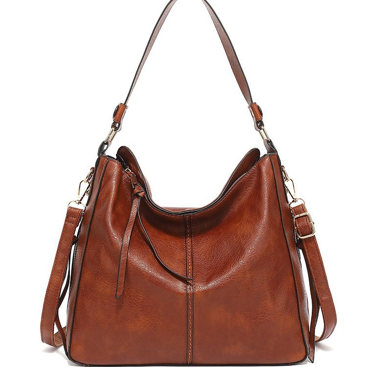 Cross-Border Women's Bags 2026 New Style Shoulder Bag Simple Crossbody Hobo Bag Korean Style Handbag Women's Large Tote Bag