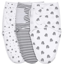 比多乐婴儿防惊跳睡袋双面纯棉防踢被襁褓巾包巾宝宝四季夏睡袋