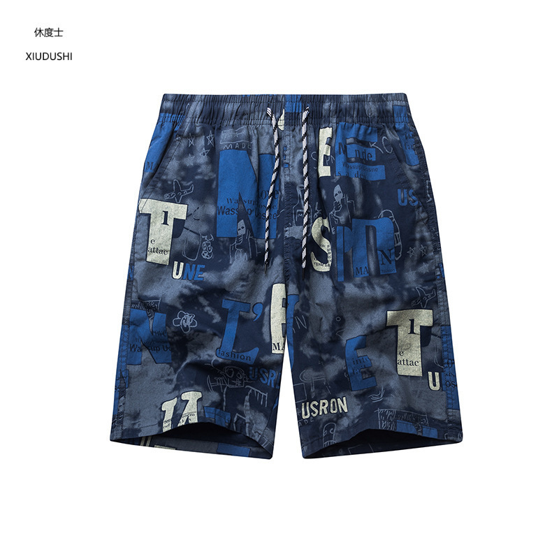 Men's Shorts, Loose Beach Shorts for Outdoor Wear, 2026 Summer New Trendy Pure Cotton Casual Mid-Length Shorts Men's Shorts, Loose Beach Shorts for Outdoor Wear, 2026 Summer New Trendy Pure Cotton Casual Mid-Length Shorts