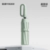 [晨雾绿-正向环扣款【随挂随取+晴雨两用+防暴伞架】]