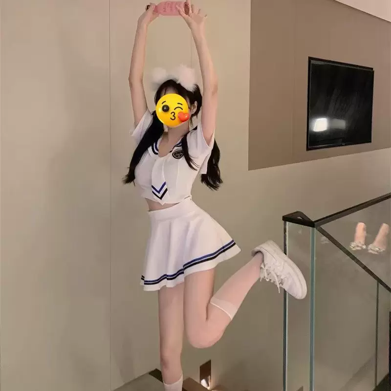 白玲新款学院风韩版春秋季新款JK性感纯欲风可爱体操服制服套装