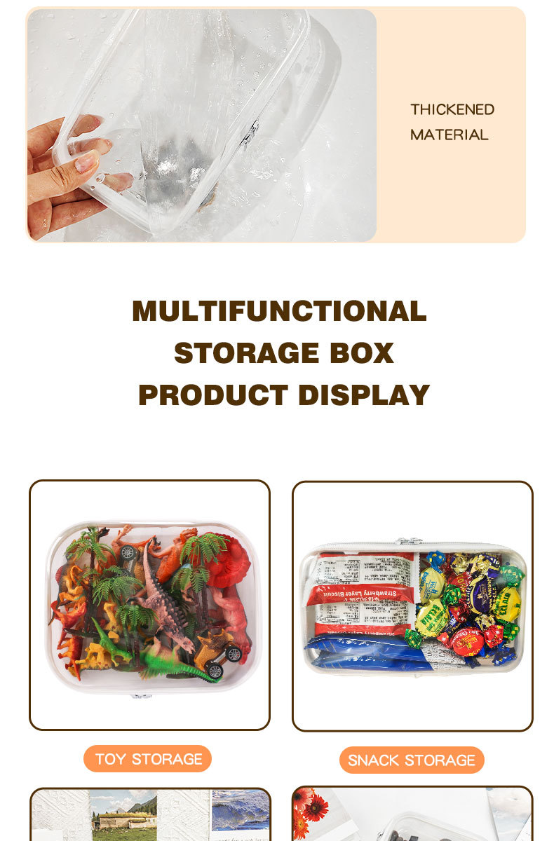 Amazon PET travel cosmetic bag set digital toilet supplies cosmetic packaging cosmetic bag clothing shoes luggage
