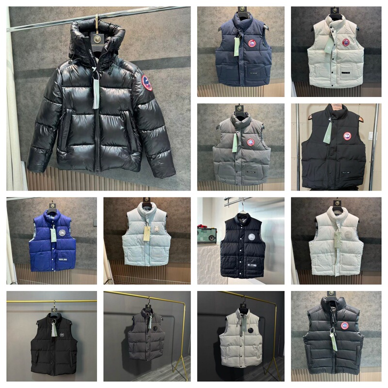 Cross-border new Canadian Goose winter stand-collar hooded warm and cold-resistant couple's parka down jacket for men and women Cross-border new Canadian Goose winter stand-collar hooded warm and cold-resistant couple's parka down jacket for men and women