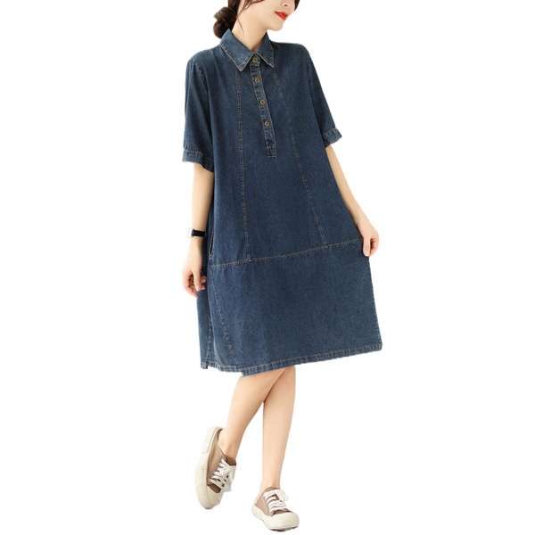 Denim dress