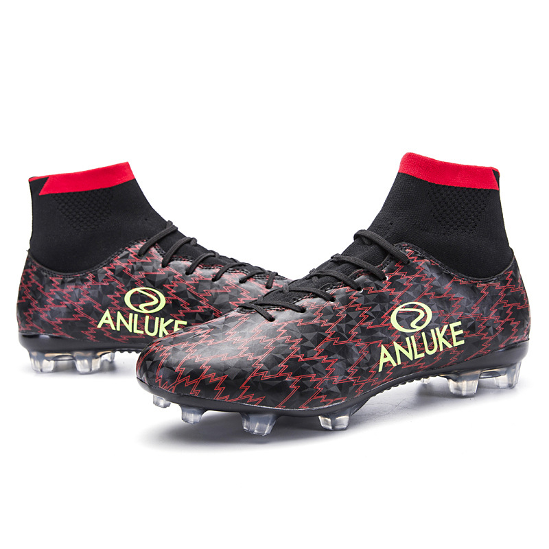 2022 transfronteriza nuevos zapatos de fútbol FGTF zapatos de fútbol de uñas cortas transpirables para hombres zapatos de entrenamiento de hierba