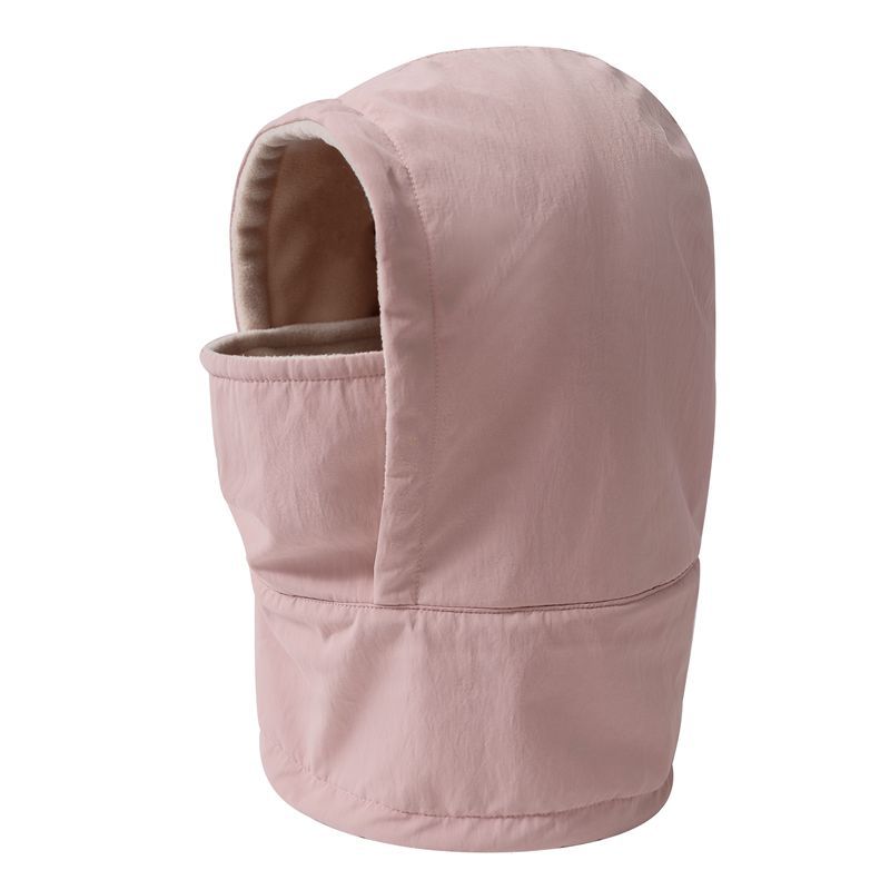 Caliente impermeable a prueba de viento Lei Feng sombrero Cuello de piel 2023 de invierno de las mujeres de esquí pullover Cap Otoño e Invierno forrado de lana engrosada