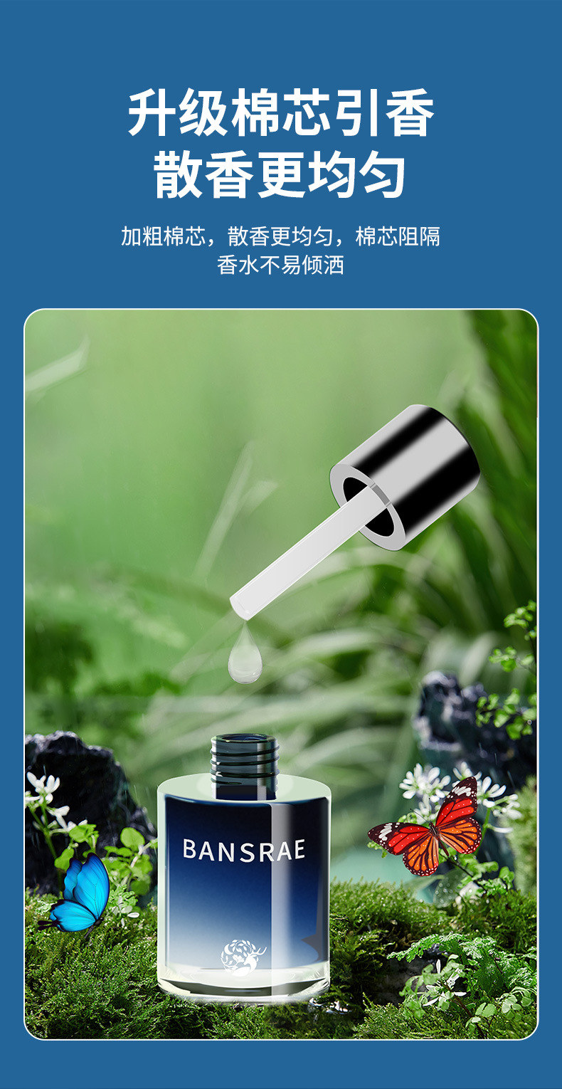 Gardenia Car Aromatherapy High-end Car Perfume Lasting Light Fragrance Cologne Men's Special Car Fragrance Odor Removal