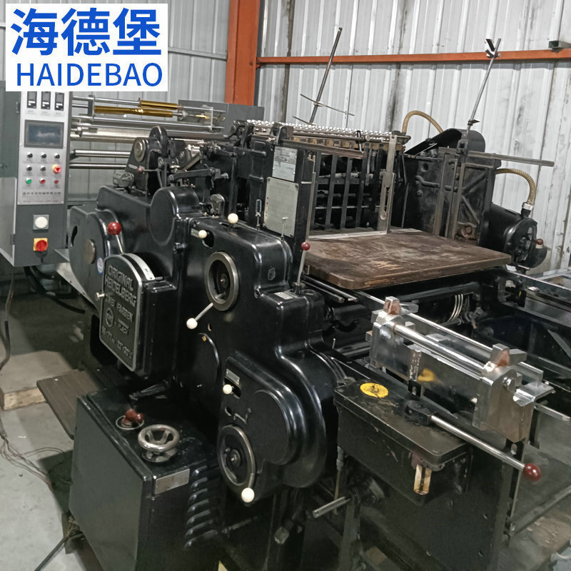 56*77圆压平烫金机 全自动海德堡平压烫金机 全新烫金机批发