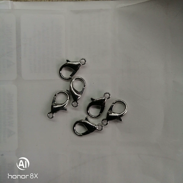Set of 3 pairs of lobster clasps