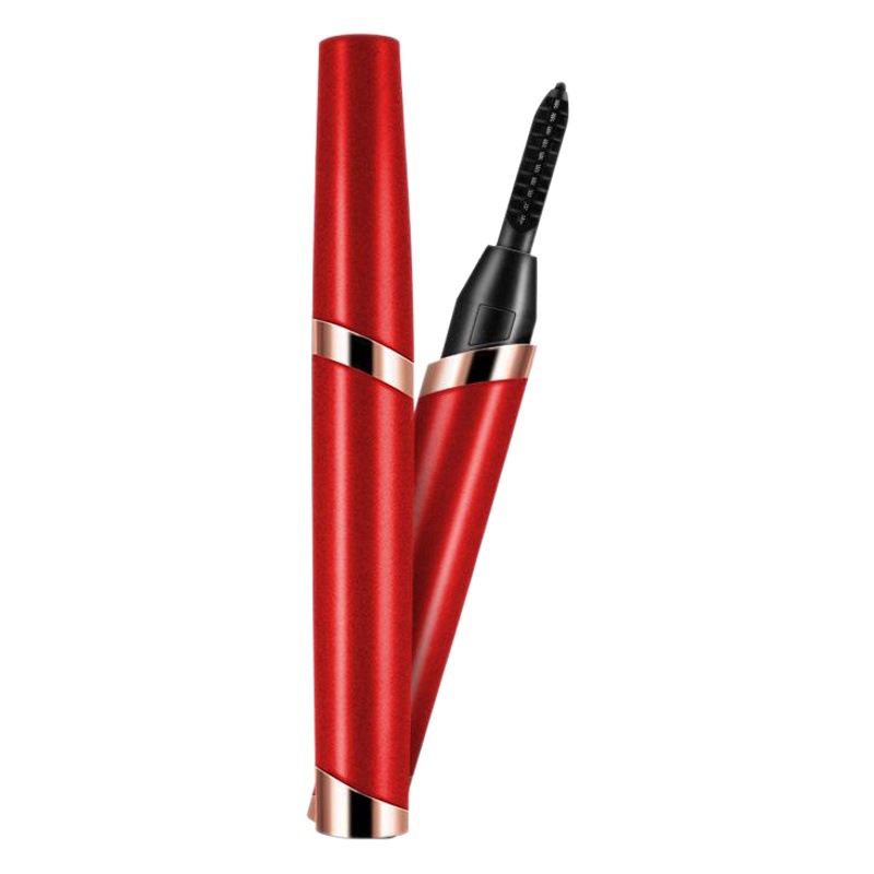 Rizador de pestañas parcial de larga duración que forma maquillaje rizador de pestañas portátil calefacción eléctrica perm herramienta de belleza