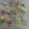 Man-made Artificial Flower Botany parts Aquatic herb Plastic Green plant bonsai decorate Partially Prepared Products diy Factory wholesale
