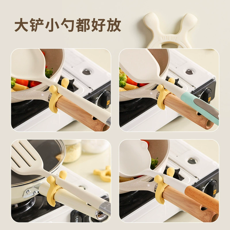 Cartoon silicone shovel, cooker, breast pads, kitchenware