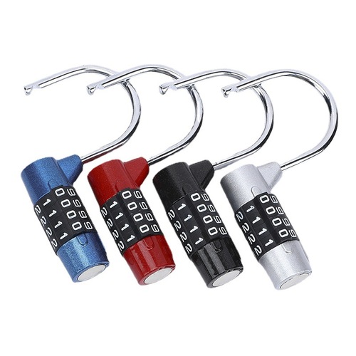 4/5 person gym cabinet code lock locker tool box door padlock code padlock