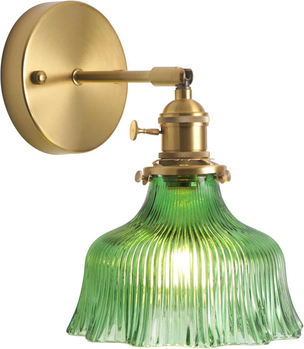 Espejo de baño escandinavo inodoro de vidrio pasillo lámparas retro transfronterizas japonesas cabezal de cama sanitario faro pared de baño