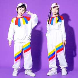 十一儿童啦啦队演出服小学生运动会服装舞蹈团体幼儿园表演班服