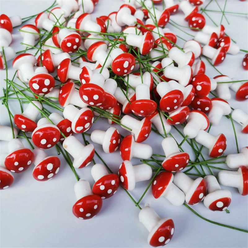 Realistic small artificial plants, resin decor, accessories