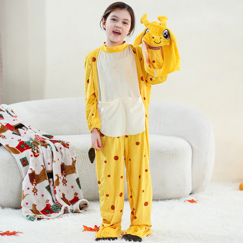 MICHLEY Trajes de cosplay de animales para niños Trajes de fiesta de cosplay transfronterizos Trajes de actuación para niños pequeños y medianos