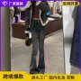 新款高腰美式显瘦牛仔裤