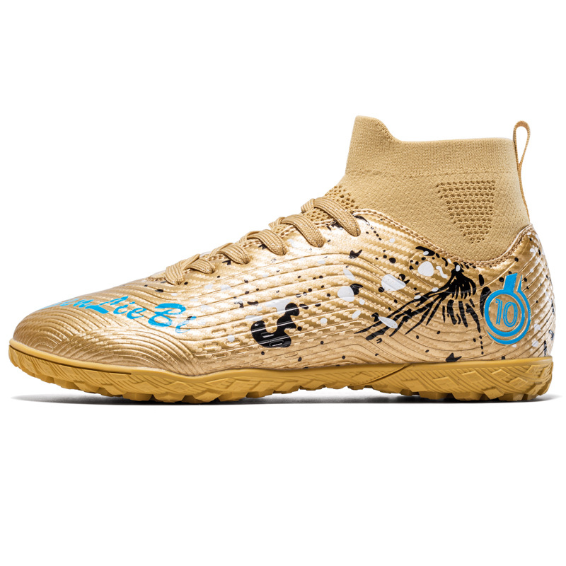 Nuevos zapatos de fútbol para hombres y mujeres con clavos largos zapatos de fútbol juveniles zapatos de entrenamiento antideslizantes un cabello